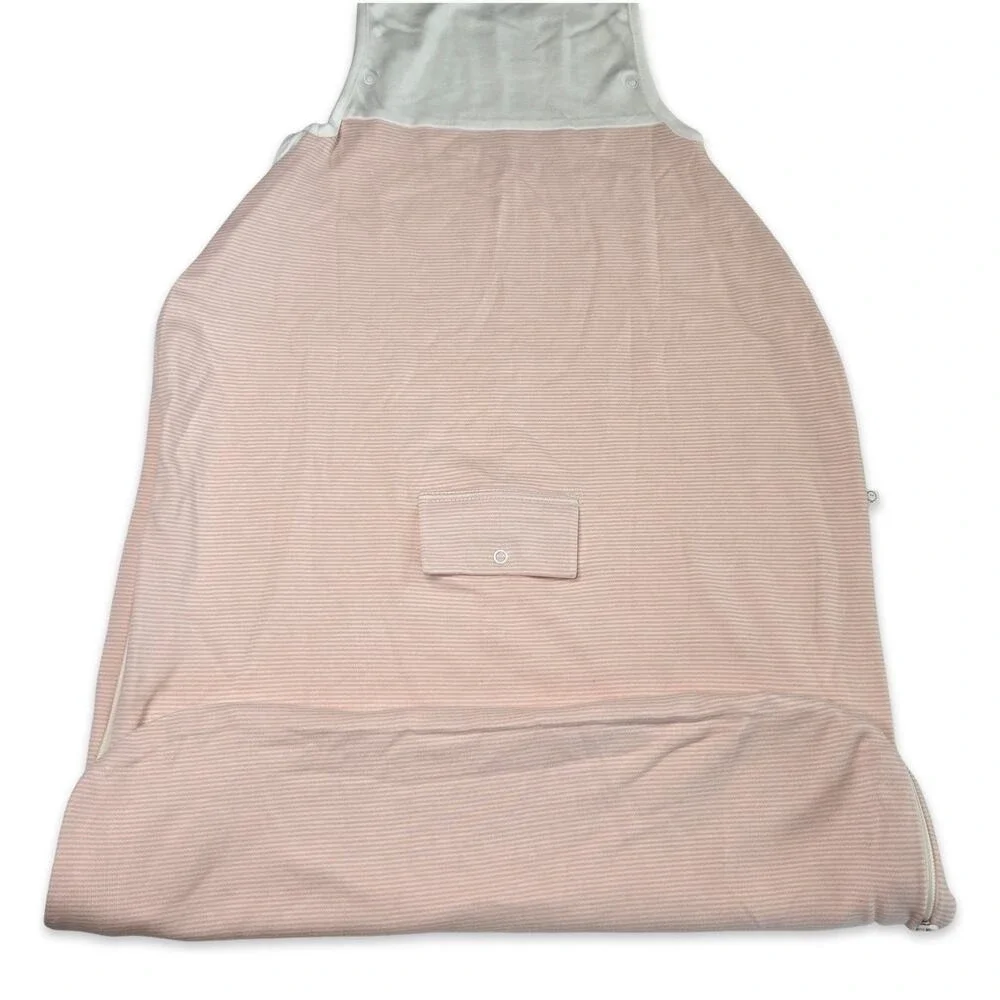 MORI Clever Sleeping Bag 0-2 Years Blush Stripe Bamboo Organic Cotton NWT‎